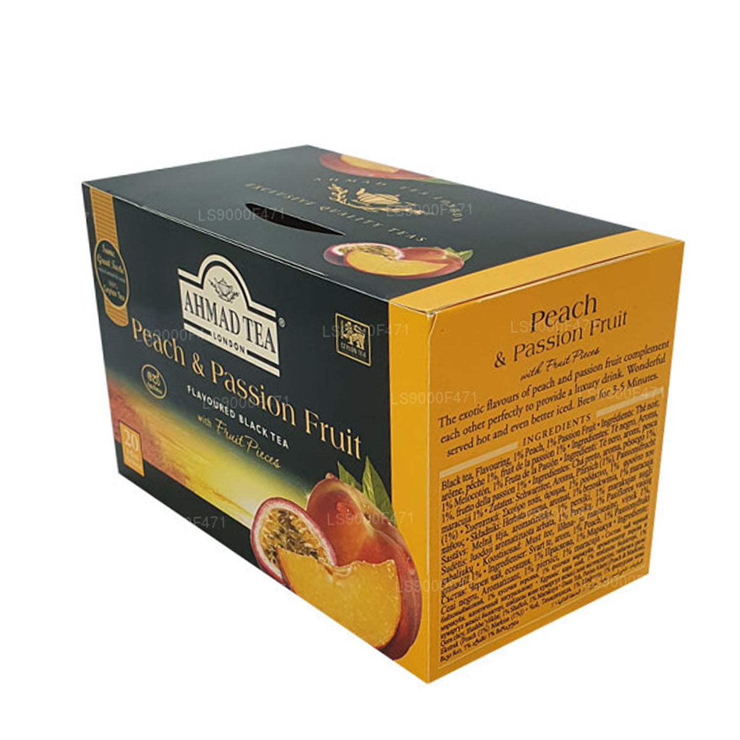 Ahmad Tea Peach and Passion 20 bustine di tè in alluminio (40 g)