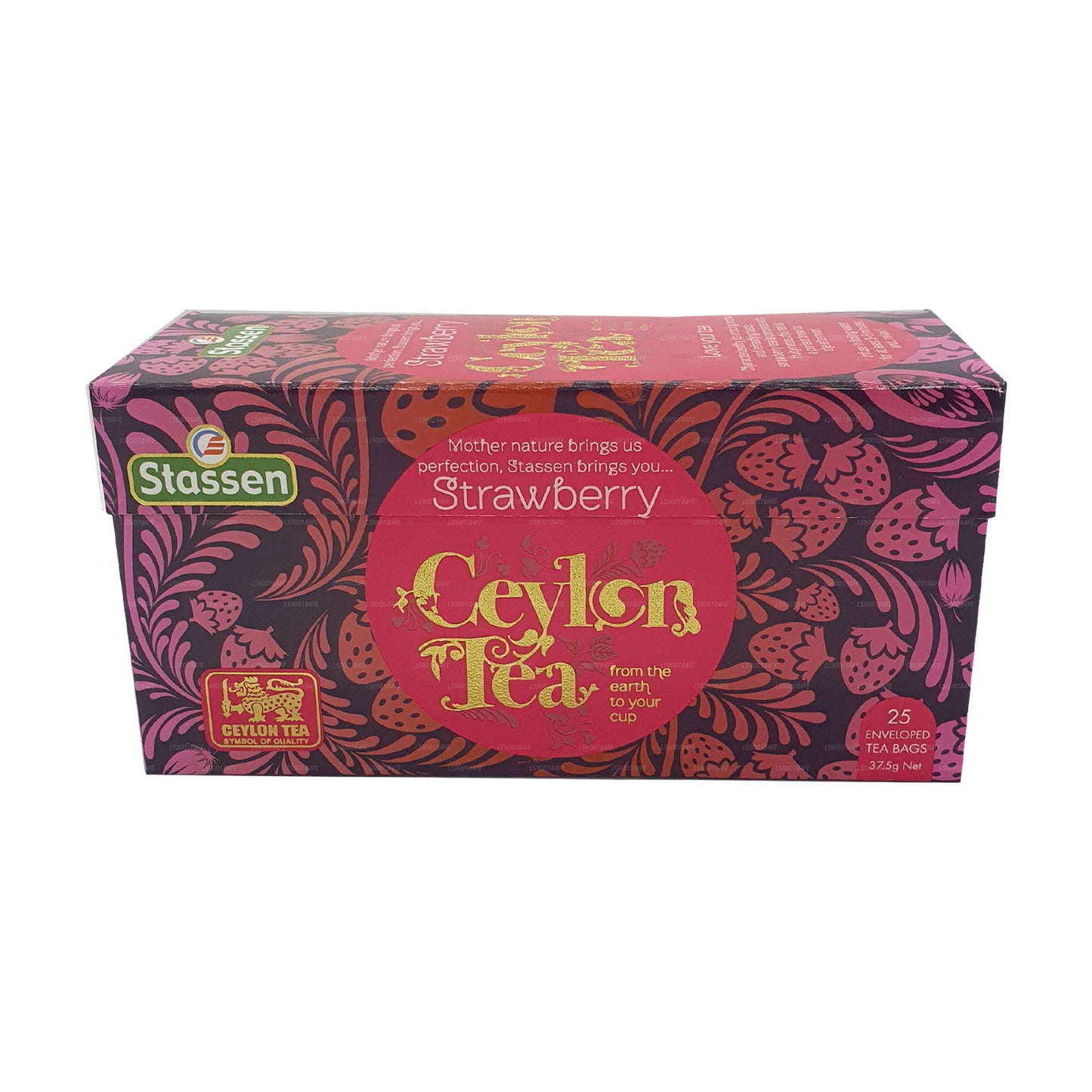 Tè alla fragola Stassen (37,5 g) 25 bustine di tè