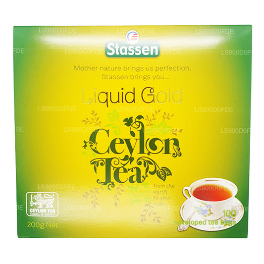 Stassen Liquid Gold Tea (200 g) 100 bustine di tè