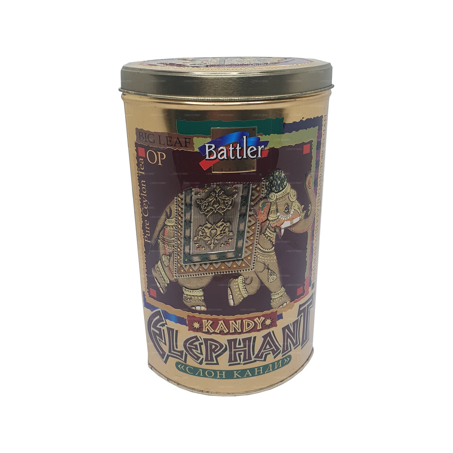 Contenitore in latta Battler Kandy Elephant (200 g)