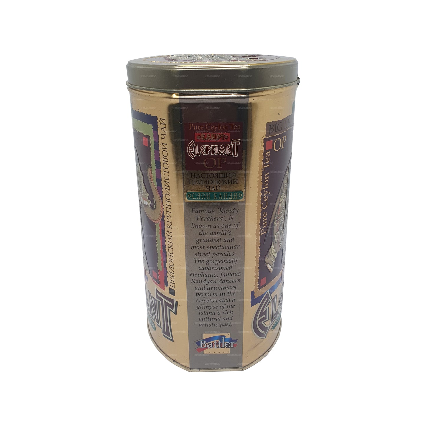 Contenitore in latta Battler Kandy Elephant (200 g)