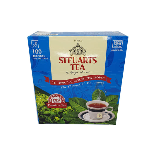 Tè George Steuart Dimbula (200g) 100 bustine di tè
