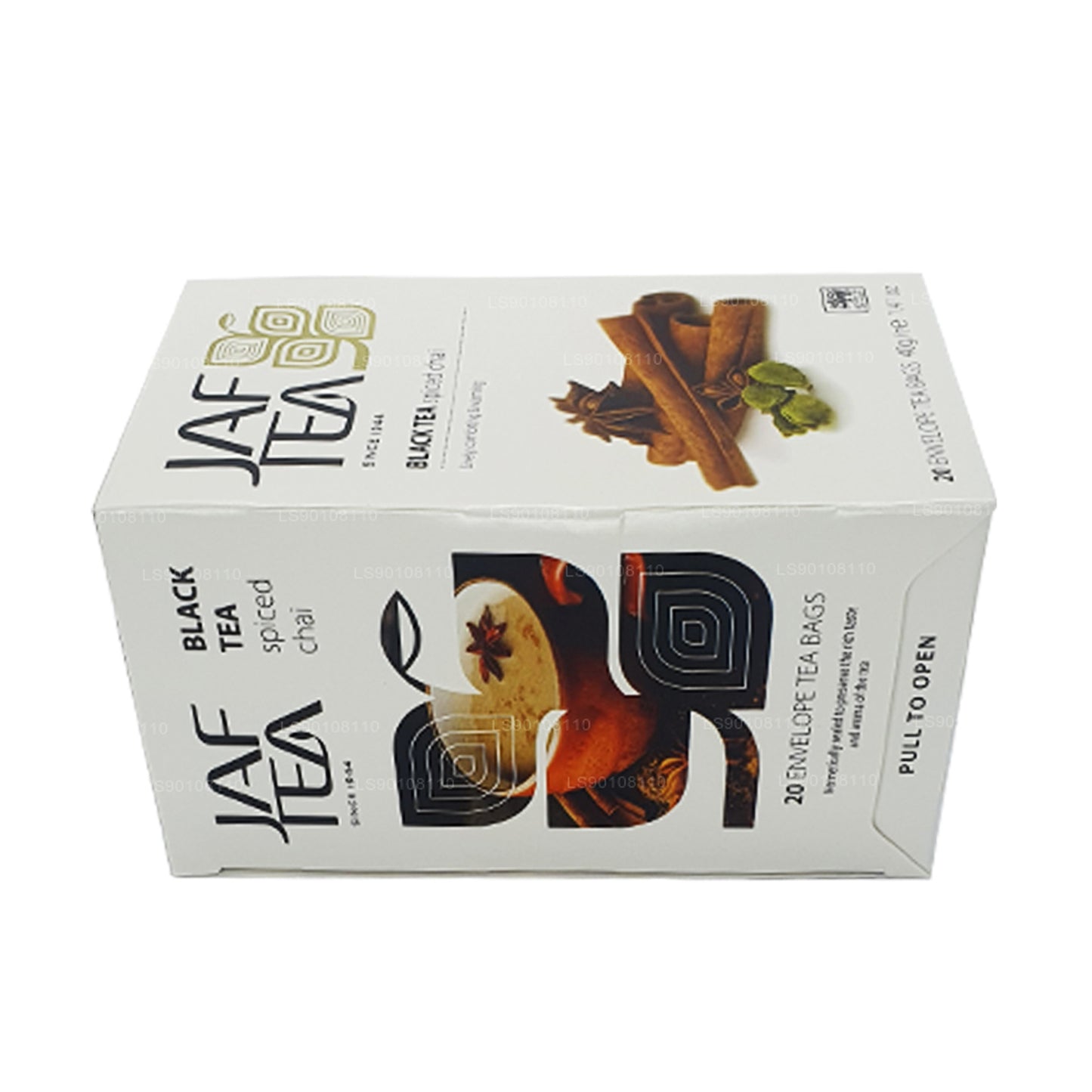 Jaf Tea Pure Spice Collection Chai speziato al tè nero (40 g) 20 bustine di tè