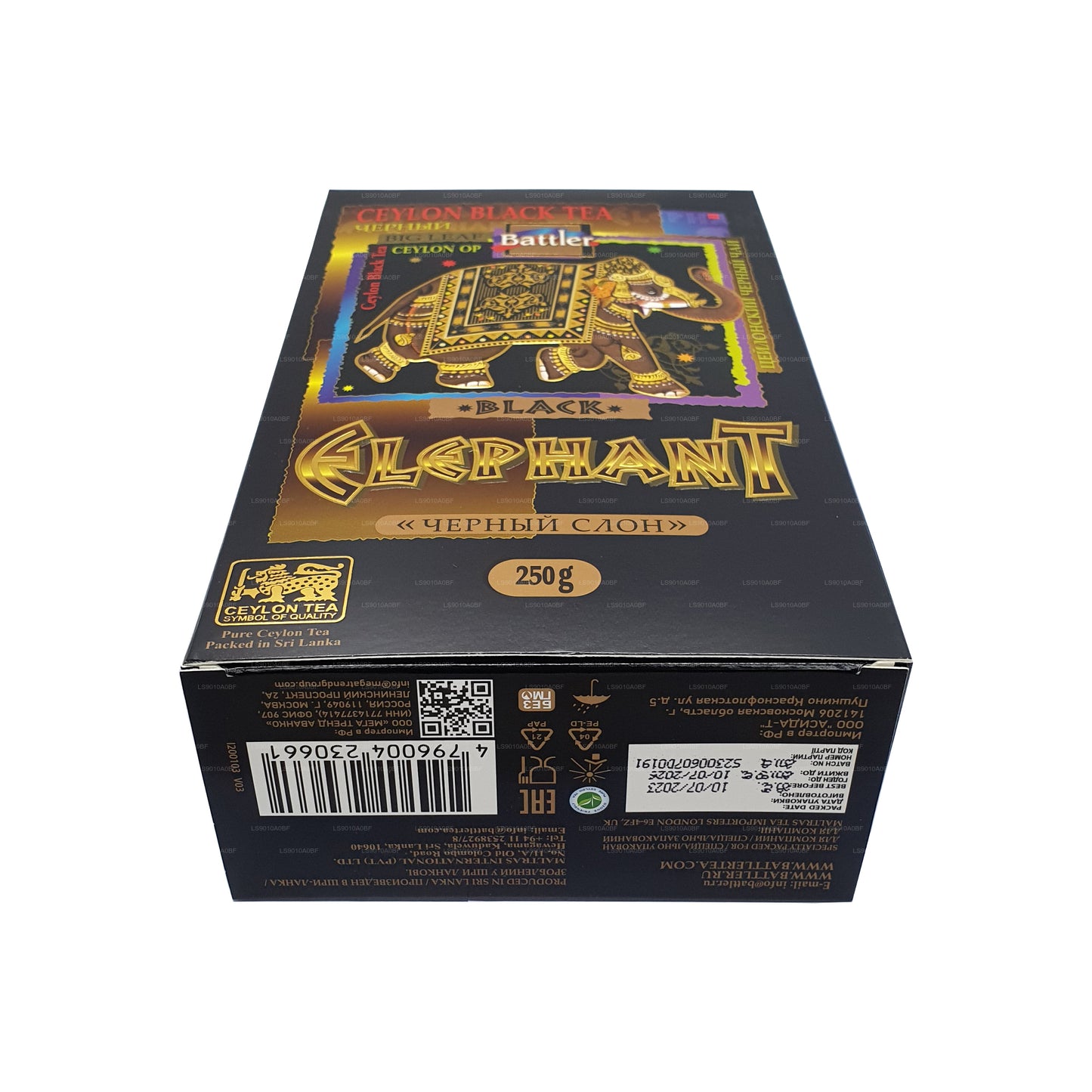 Tè in foglie sfuse Battler Black Elephant (250 g)