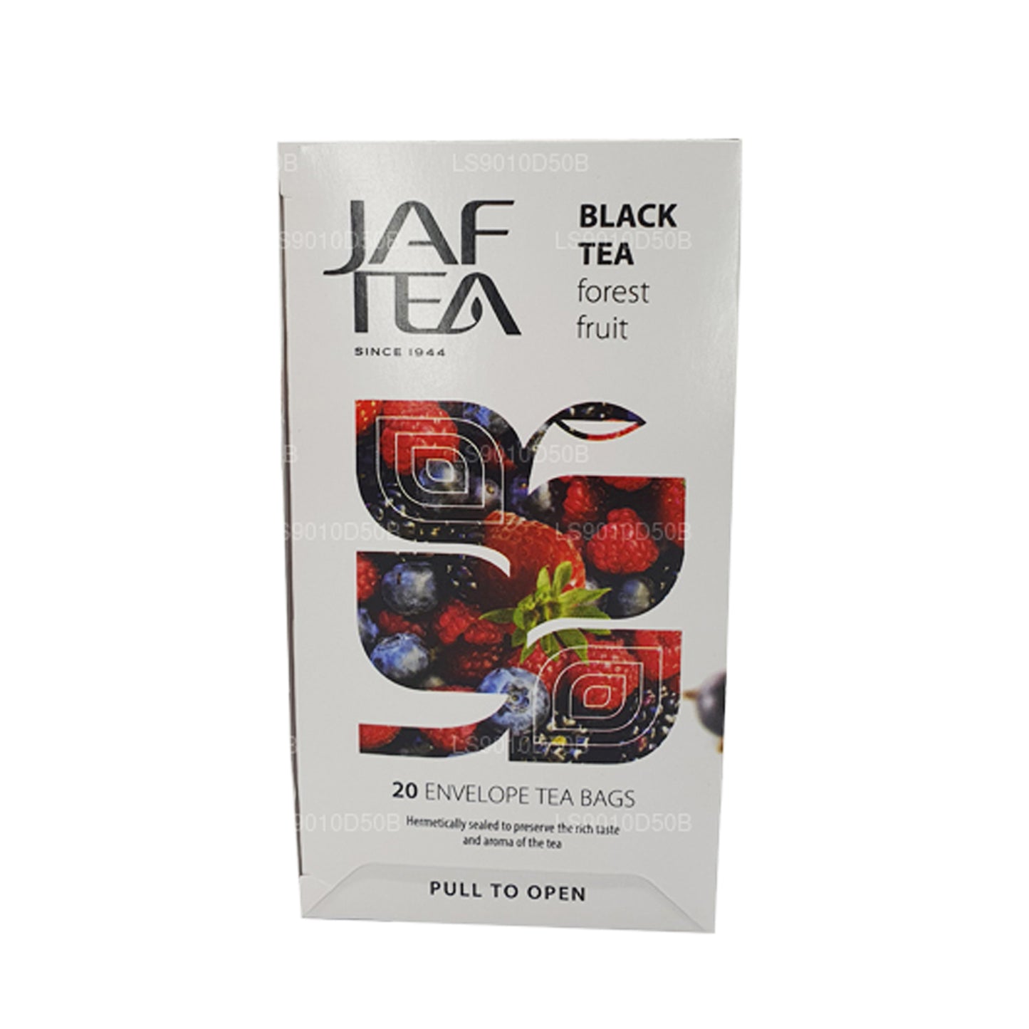 Jaf Tea Pure Fruits Collection Black Tea Forest Fruit (30 g) 20 bustine di tè