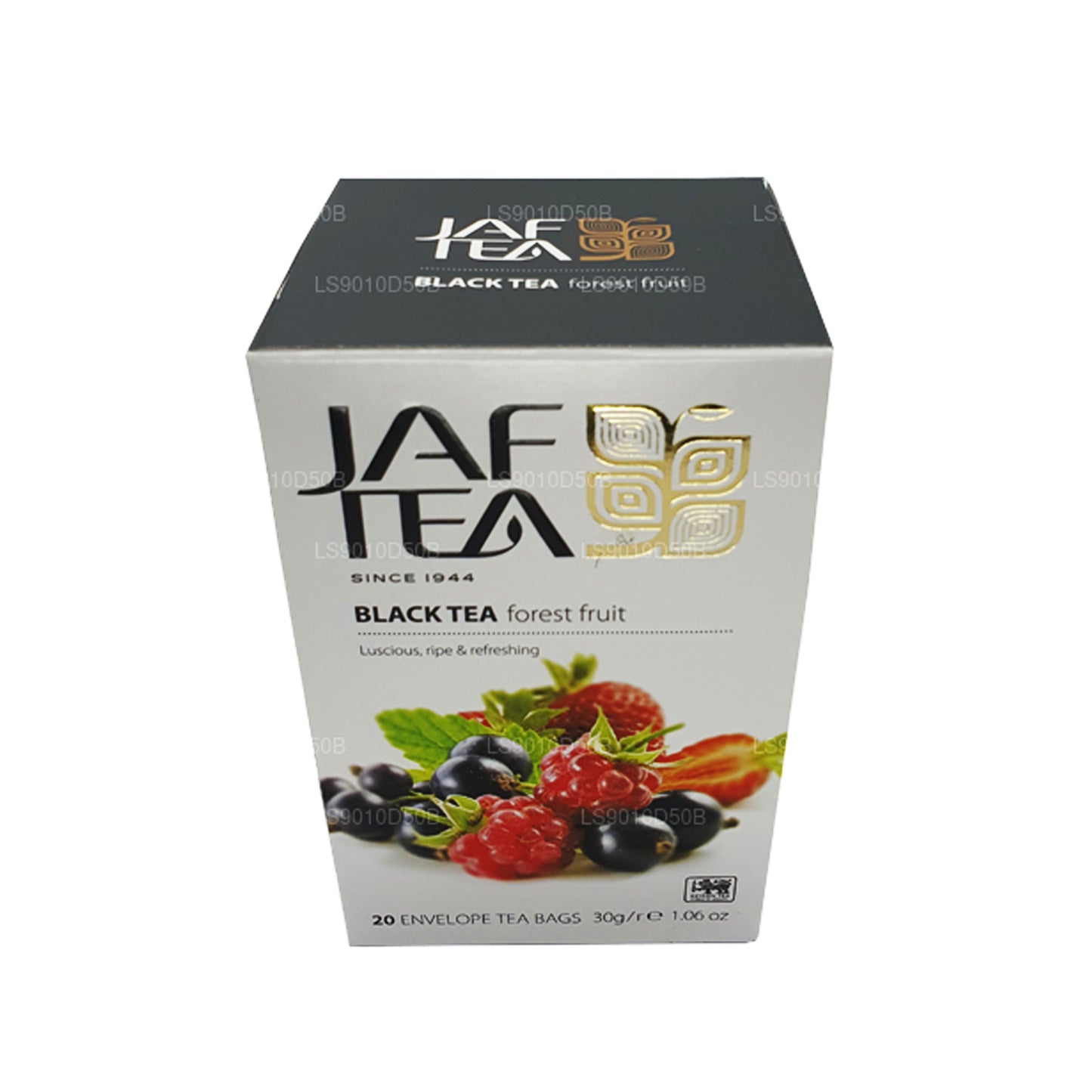 Jaf Tea Pure Fruits Collection Black Tea Forest Fruit (30 g) 20 bustine di tè