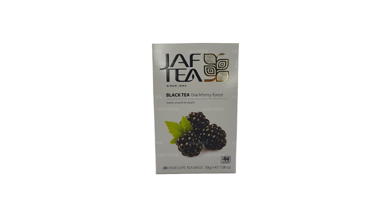 Bustine da tè Jaf Tea Pure Fruits Collection per tè nero Blackberry Forest (30 g)