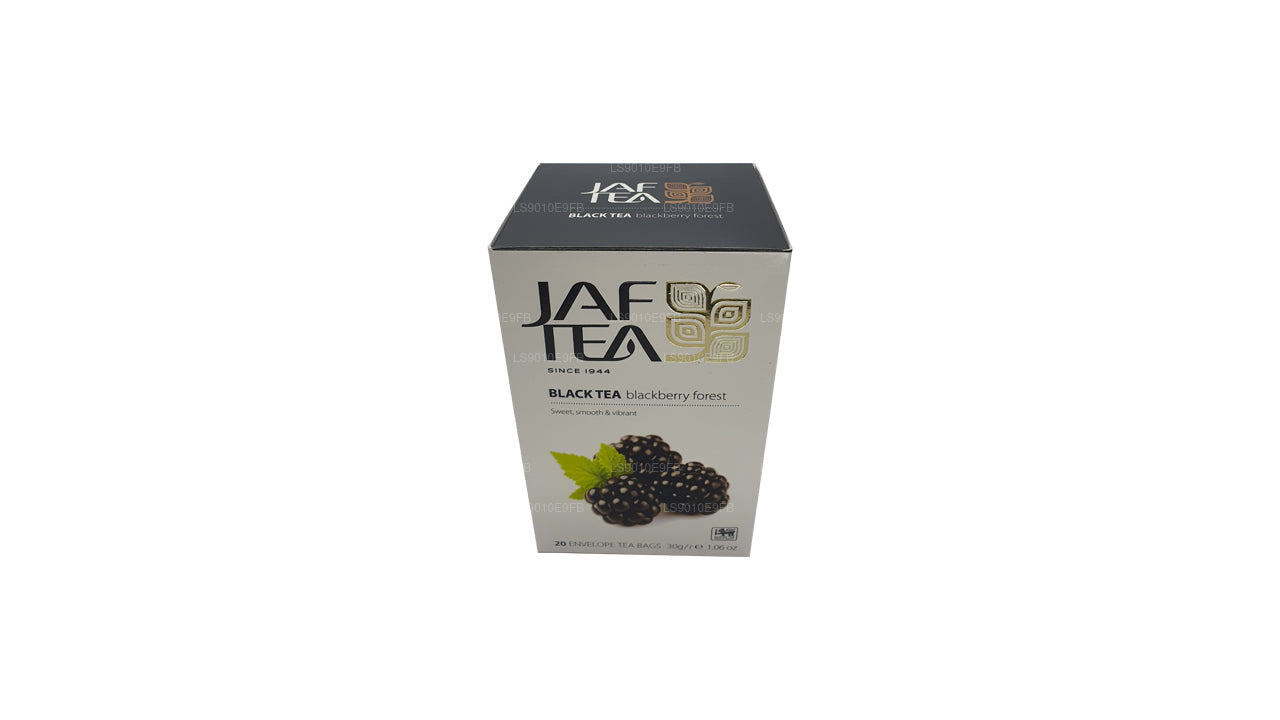 Bustine da tè Jaf Tea Pure Fruits Collection per tè nero Blackberry Forest (30 g)