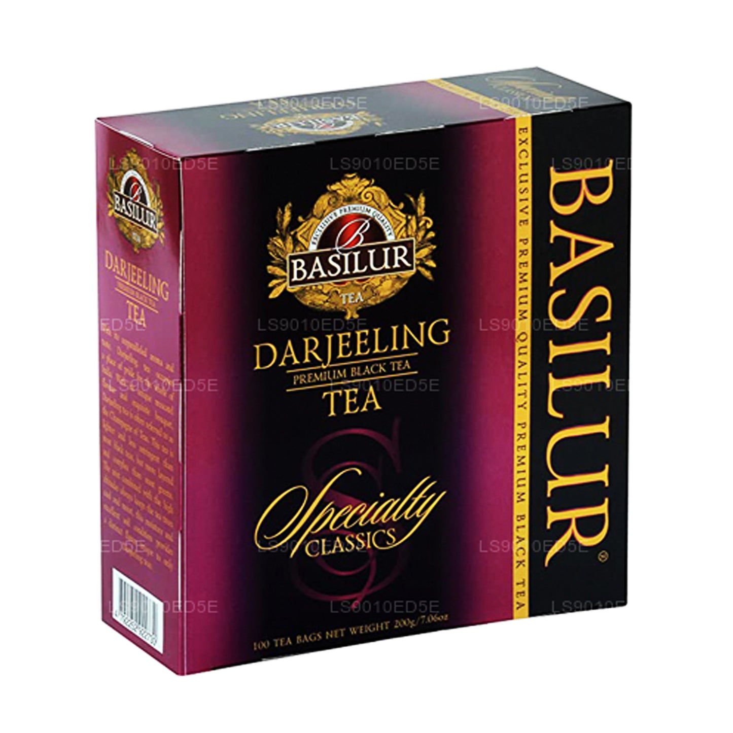 Basilur «Darjeeling» Specialty Classics Collection (200 g) 100 bustine di tè