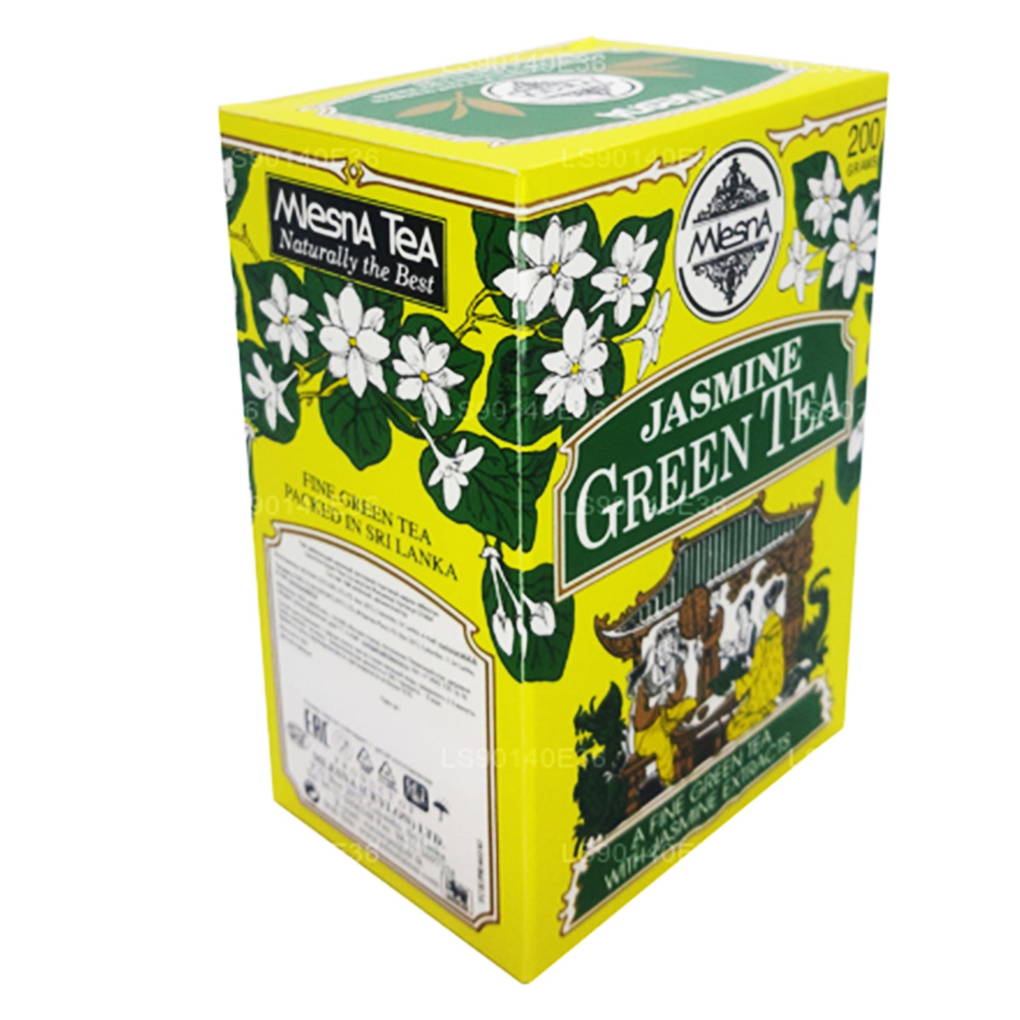 Tè verde sfuso aromatizzato al gelsomino Mlesna (200g)