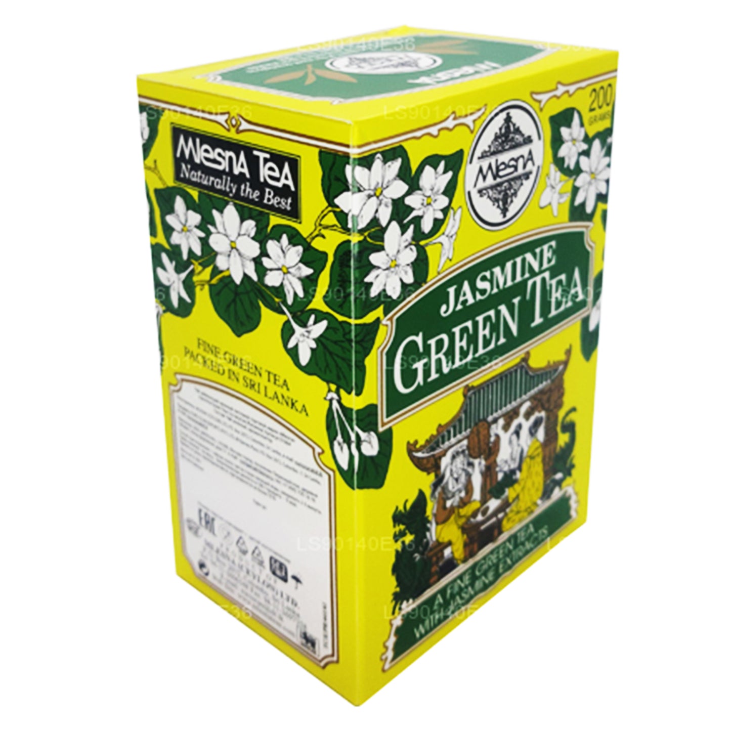 Tè verde sfuso aromatizzato al gelsomino Mlesna (200g)