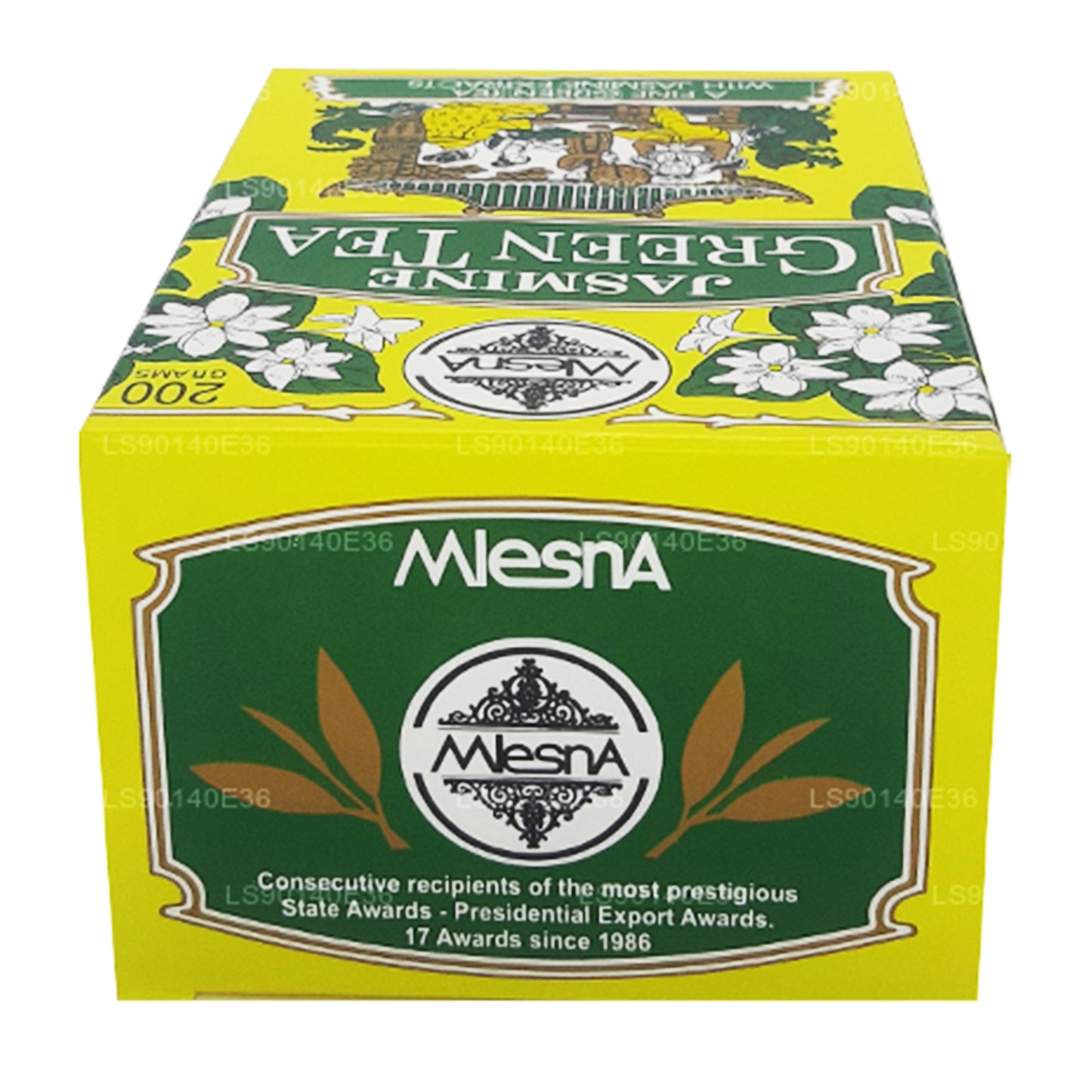 Tè verde sfuso aromatizzato al gelsomino Mlesna (200g)