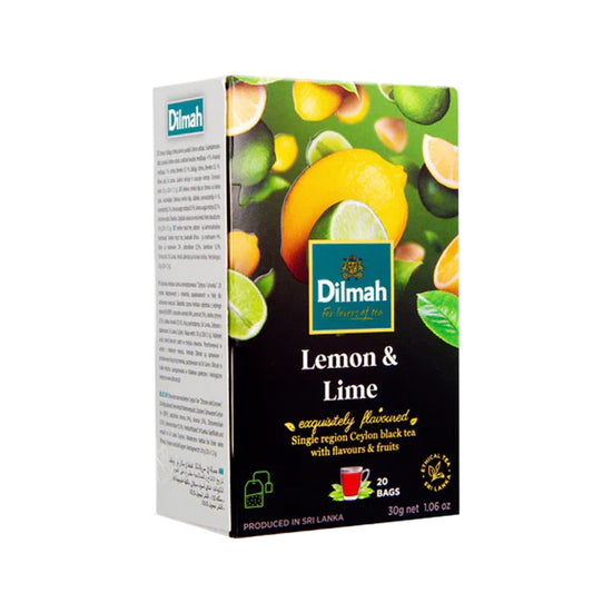 Tè aromatizzato al limone Dilmah (30 g) 20 bustine di tè