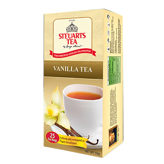 Tè alla vaniglia George Steuart (50g) 25 bustine di tè