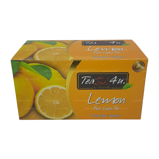 Tea4U Lemon Tea (50g) 25 bustine di tè