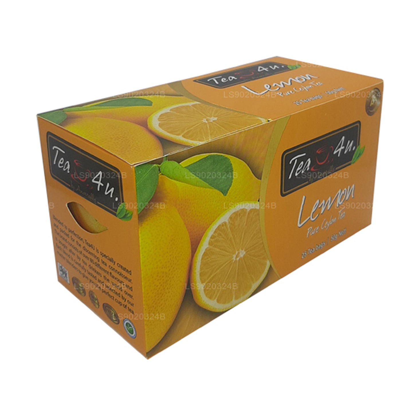 Tea4U Lemon Tea (50g) 25 bustine di tè