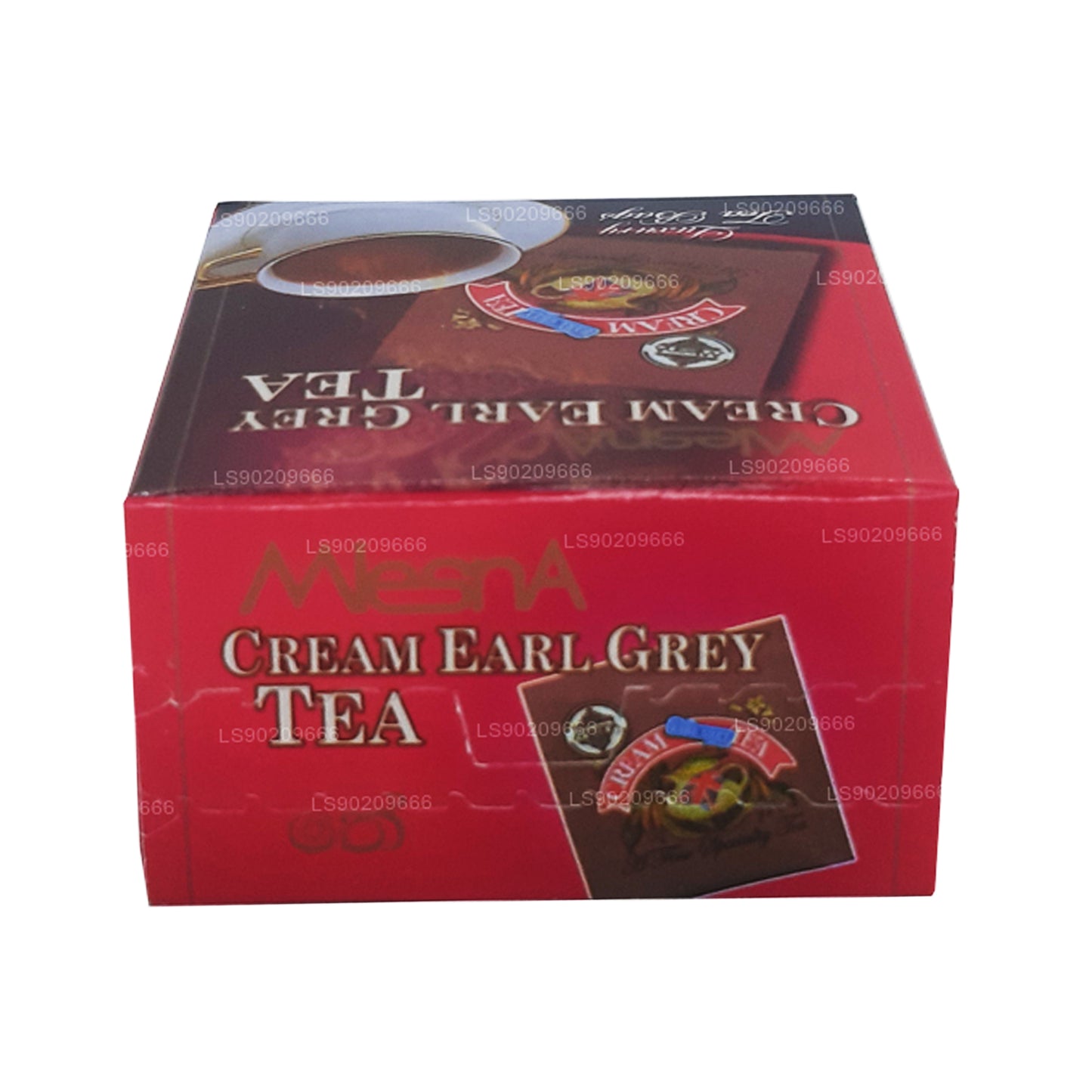 Mlesna Cream Earl Grey Tea (20g) 10 bustine di tè di lusso