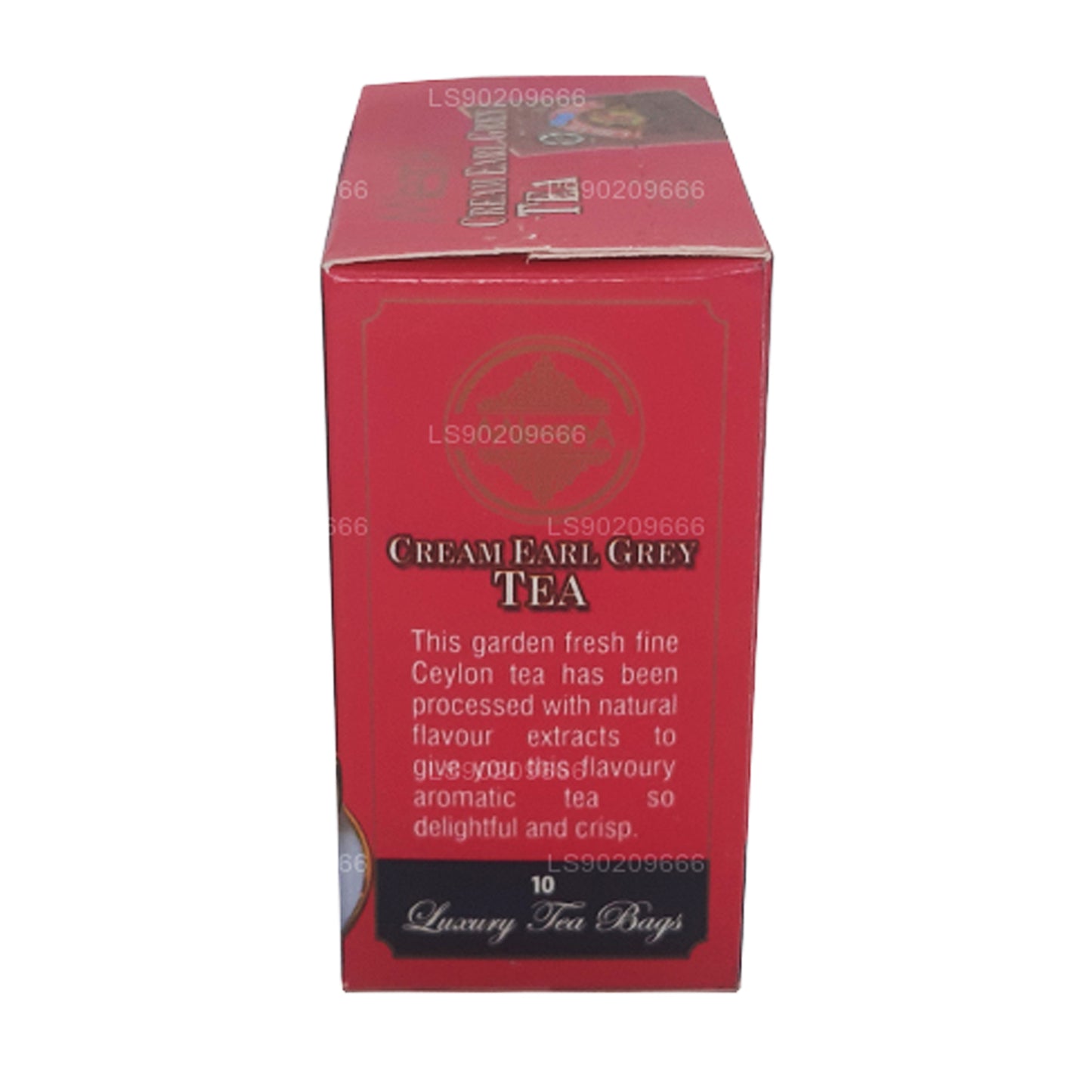 Mlesna Cream Earl Grey Tea (20g) 10 bustine di tè di lusso