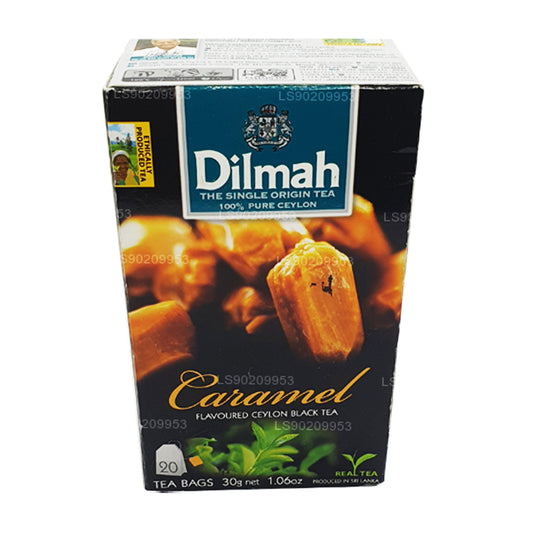 Tè aromatizzato al caramello Dilmah (40g) 20 bustine di tè