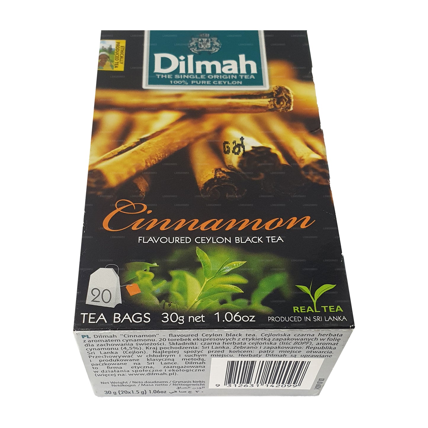 Tè aromatizzato al caramello Dilmah (40g) 20 bustine di tè