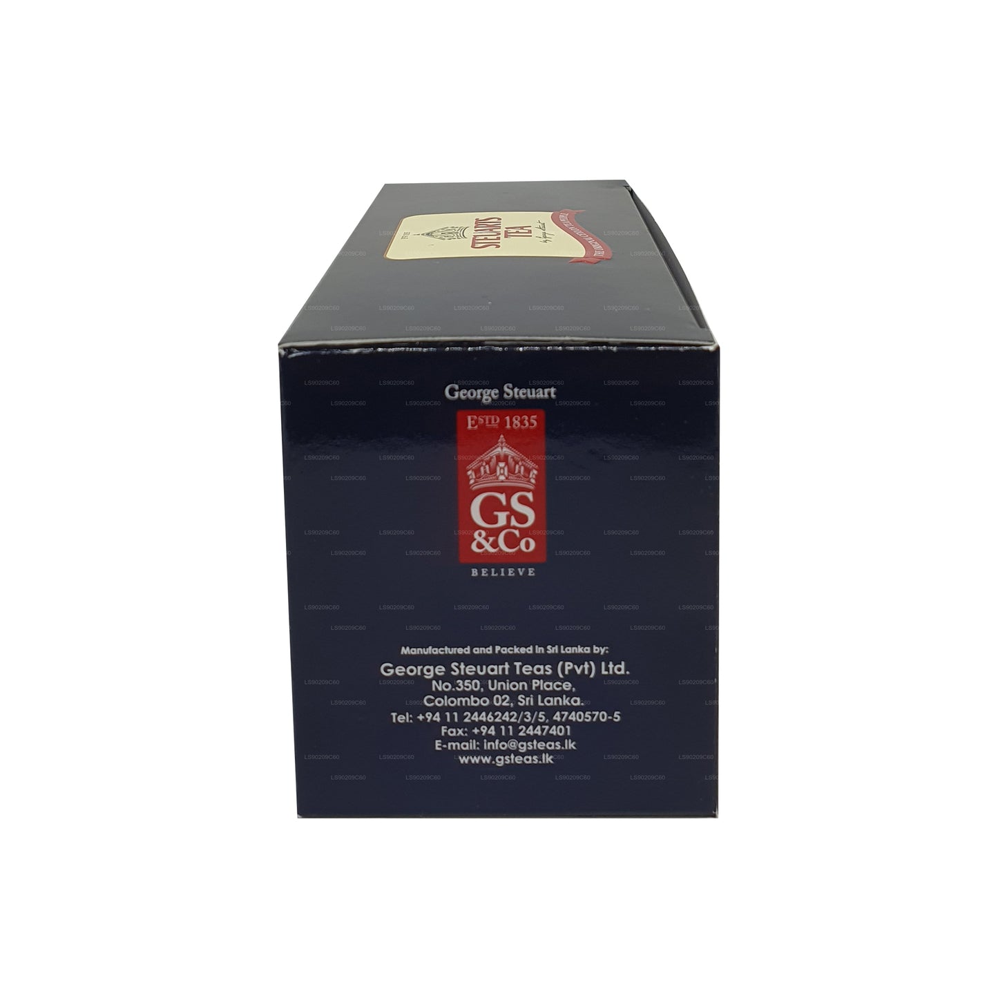 Tè da colazione inglese George Steuart (50 g) 25 bustine di tè