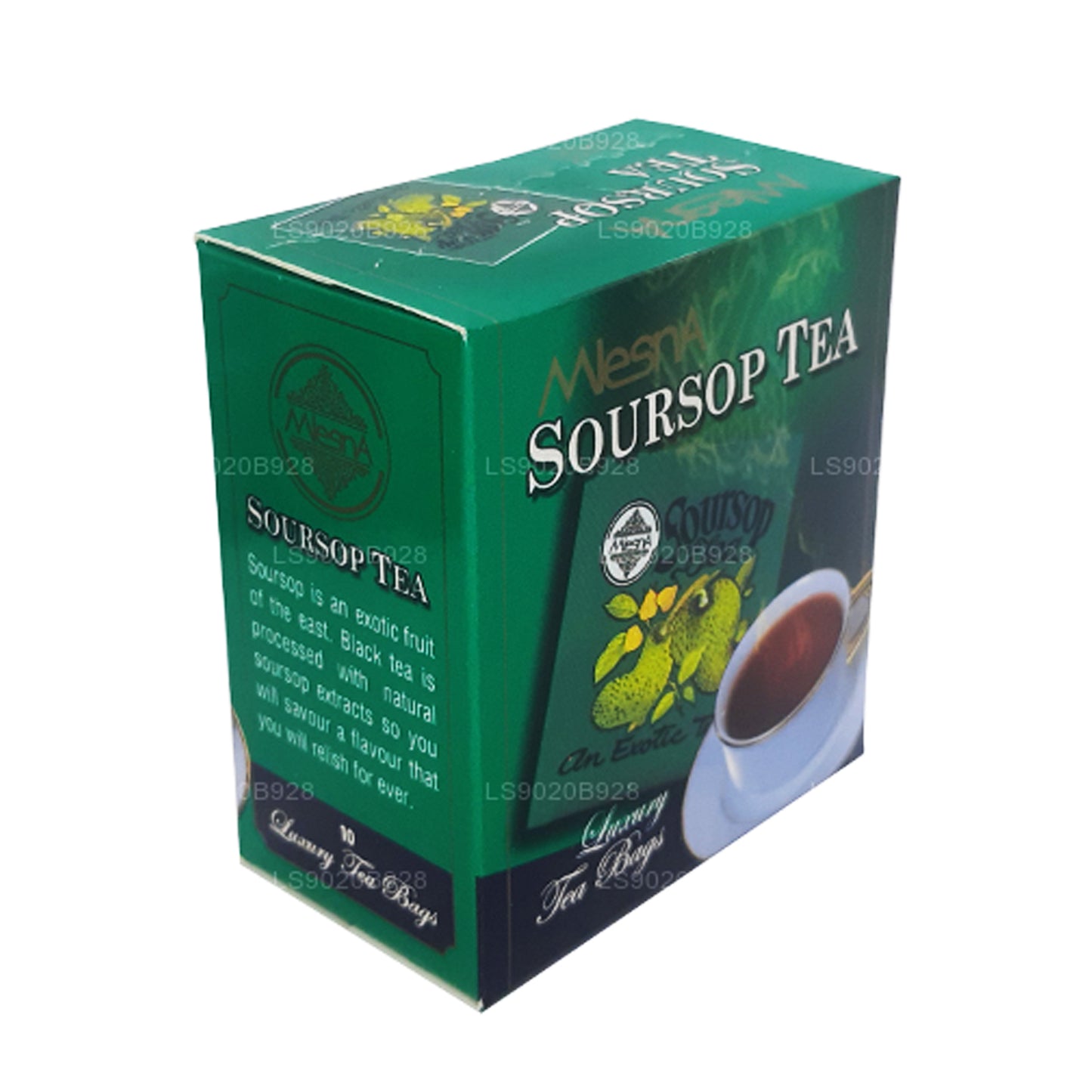 Tè Mlesna Soursop (20g) 10 bustine di tè di lusso