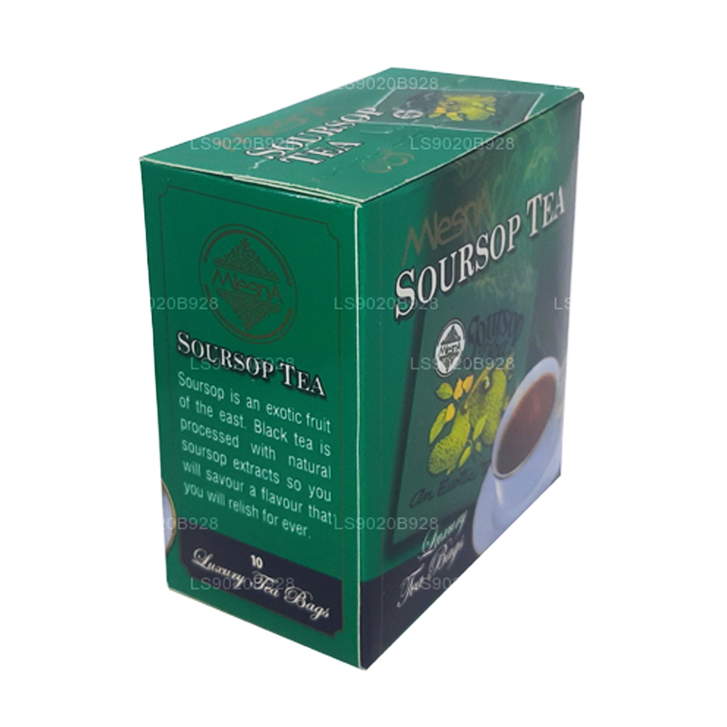 Tè Mlesna Soursop (20g) 10 bustine di tè di lusso