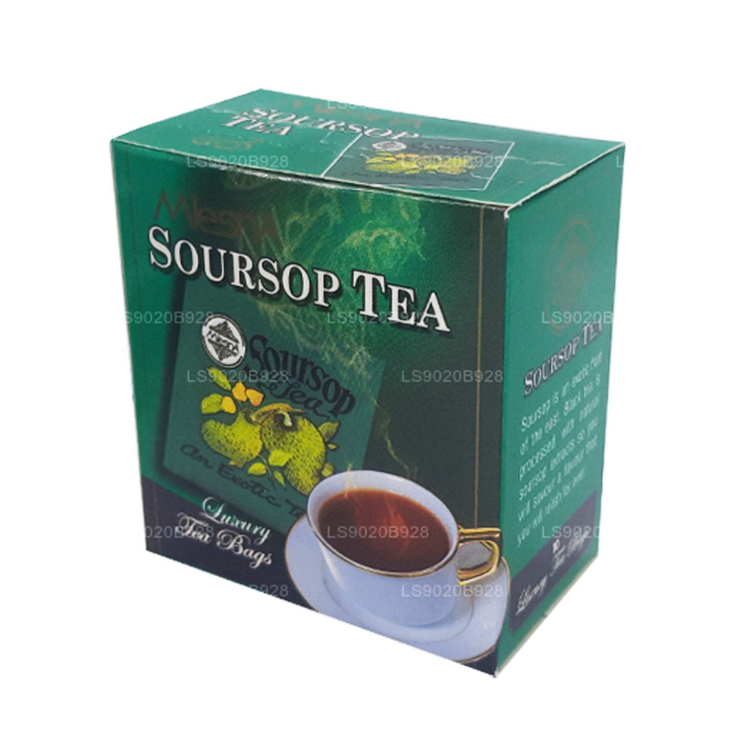 Tè Mlesna Soursop (20g) 10 bustine di tè di lusso