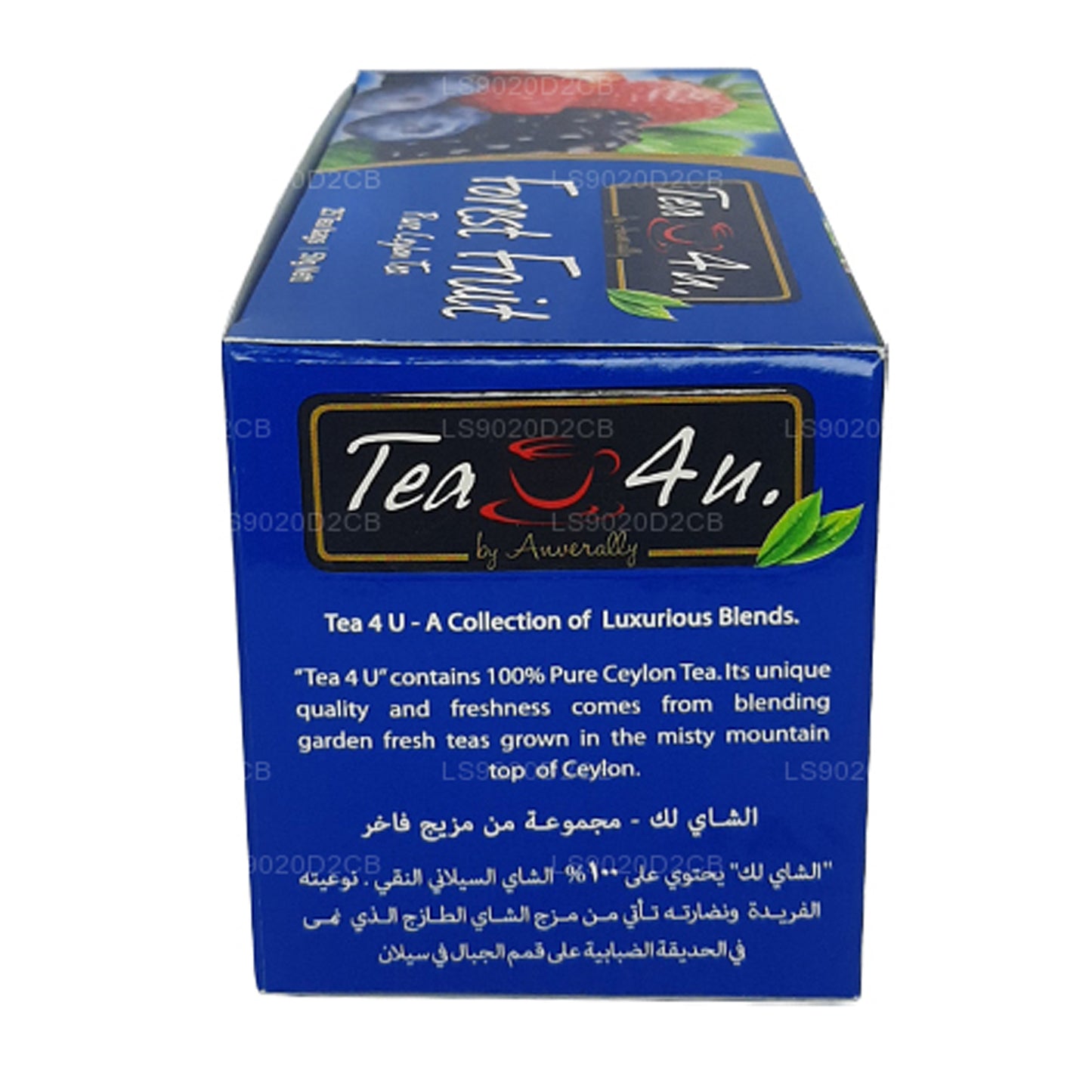 Tè ai frutti di bosco Tea4U (50g) 25 bustine di tè