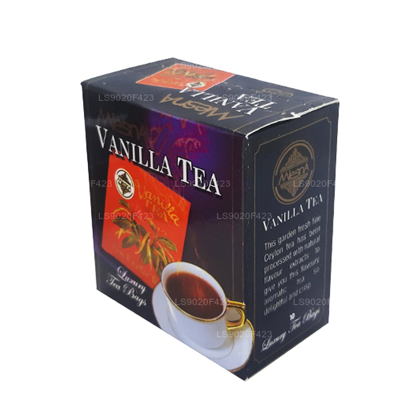 Tè alla vaniglia Mlesna (20g) 10 bustine di tè di lusso