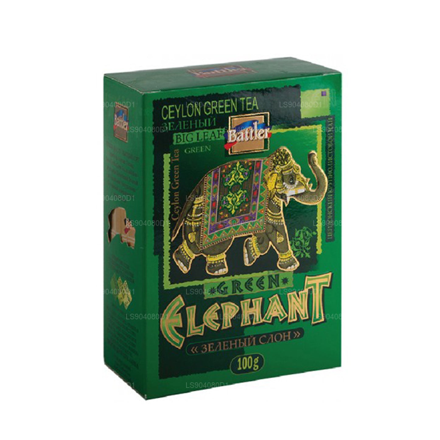 Tè in foglie sfuse Battler Green Elephant (100 g)