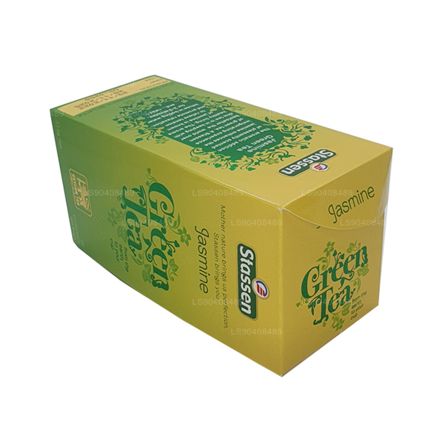 Tè verde Stassen Jasmine (37,5 g) 25 bustine di tè