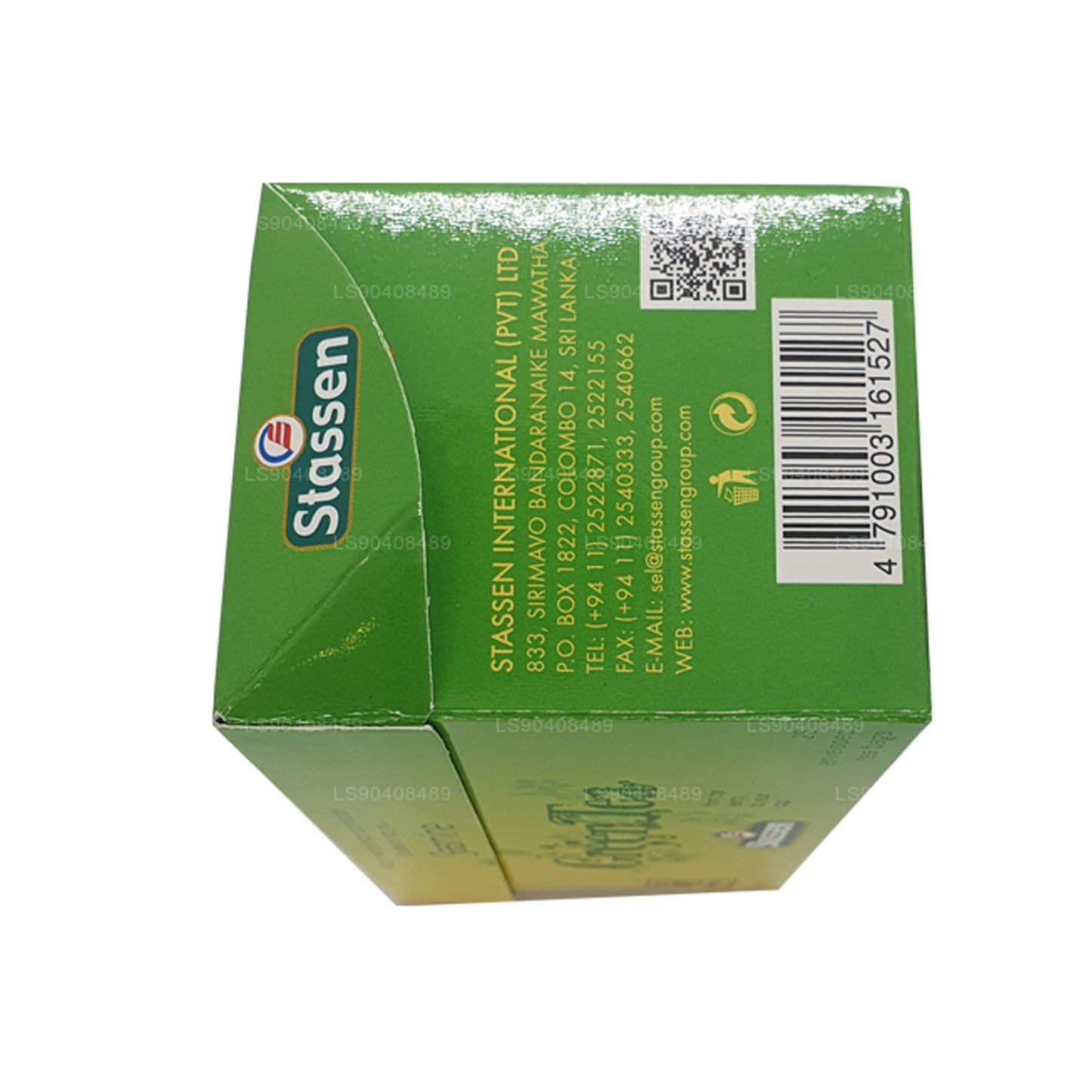 Tè verde Stassen Jasmine (37,5 g) 25 bustine di tè