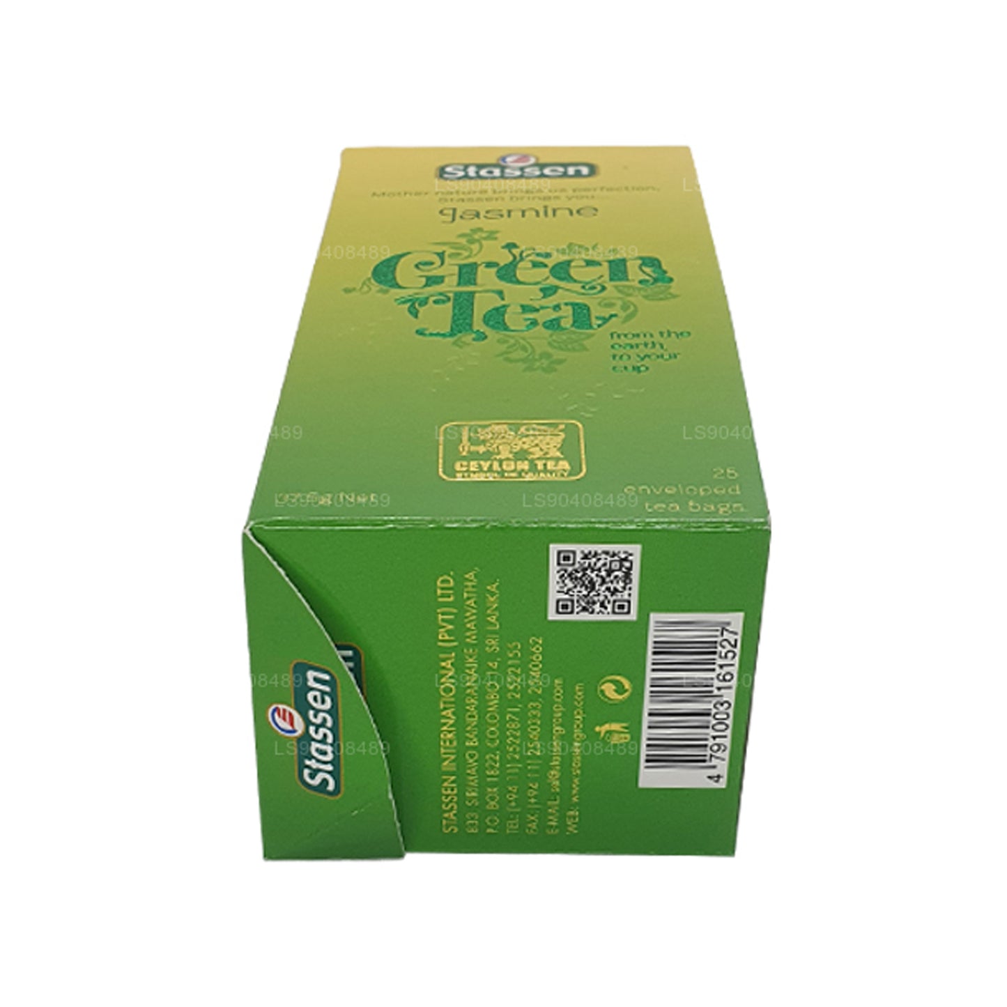 Tè verde Stassen Jasmine (37,5 g) 25 bustine di tè