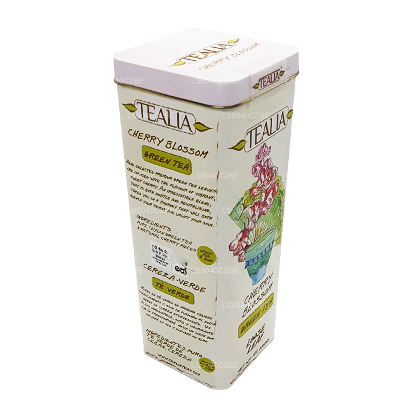 Tealia Cherry Blossom, tè verde sfuso, 100 g