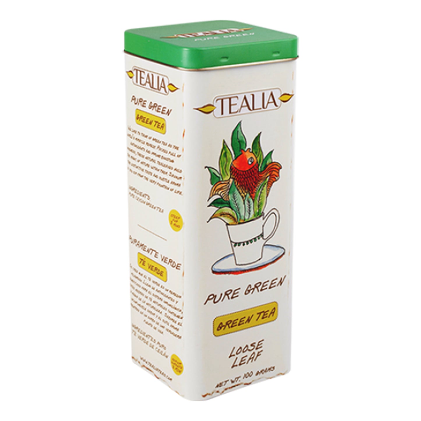 Tè verde puro Tealia (100g)