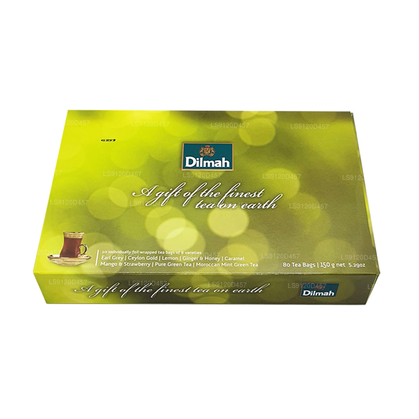 Dilmah Un regalo del miglior tè del mondo (150 g) 80 bustine di tè