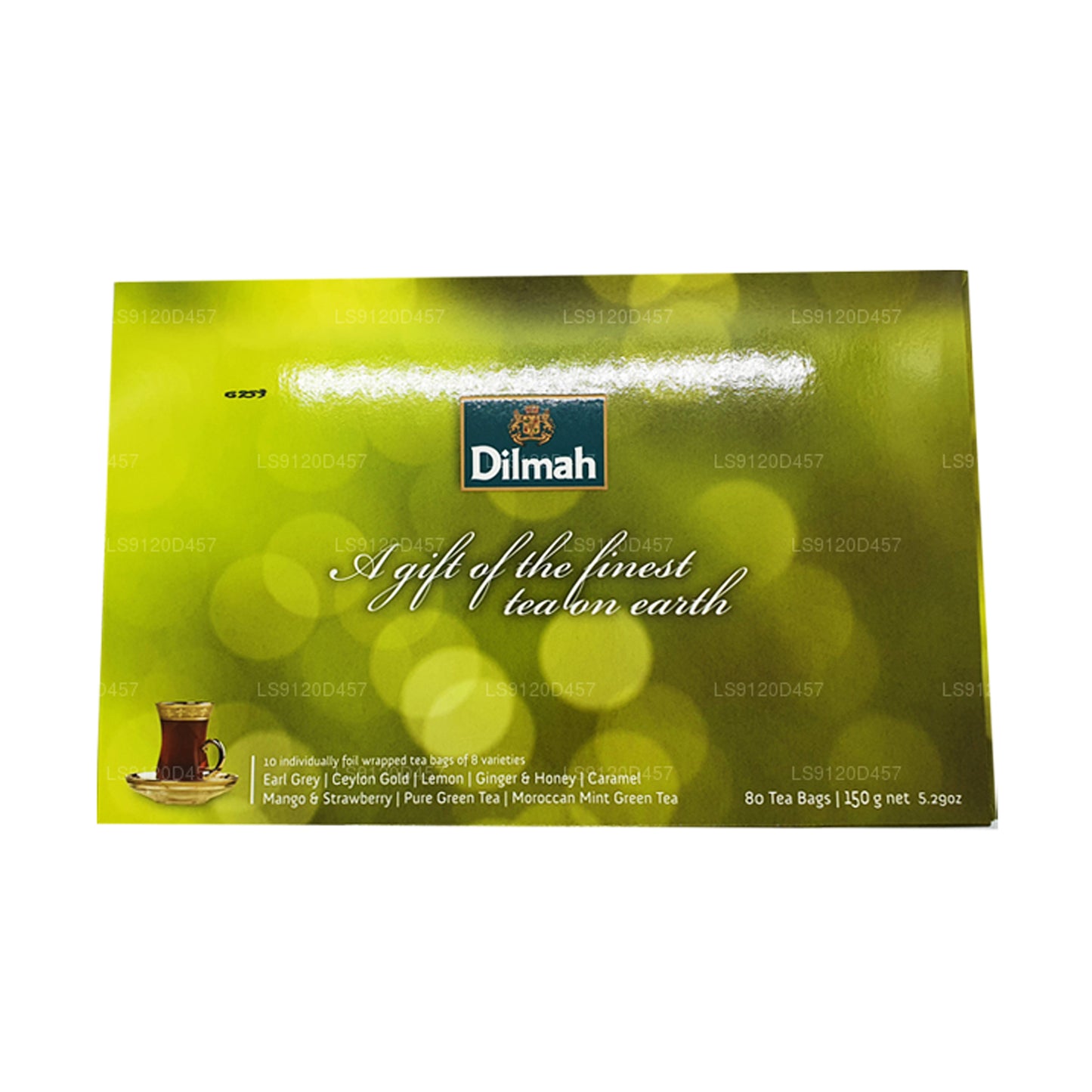 Dilmah Un regalo del miglior tè del mondo (150 g) 80 bustine di tè