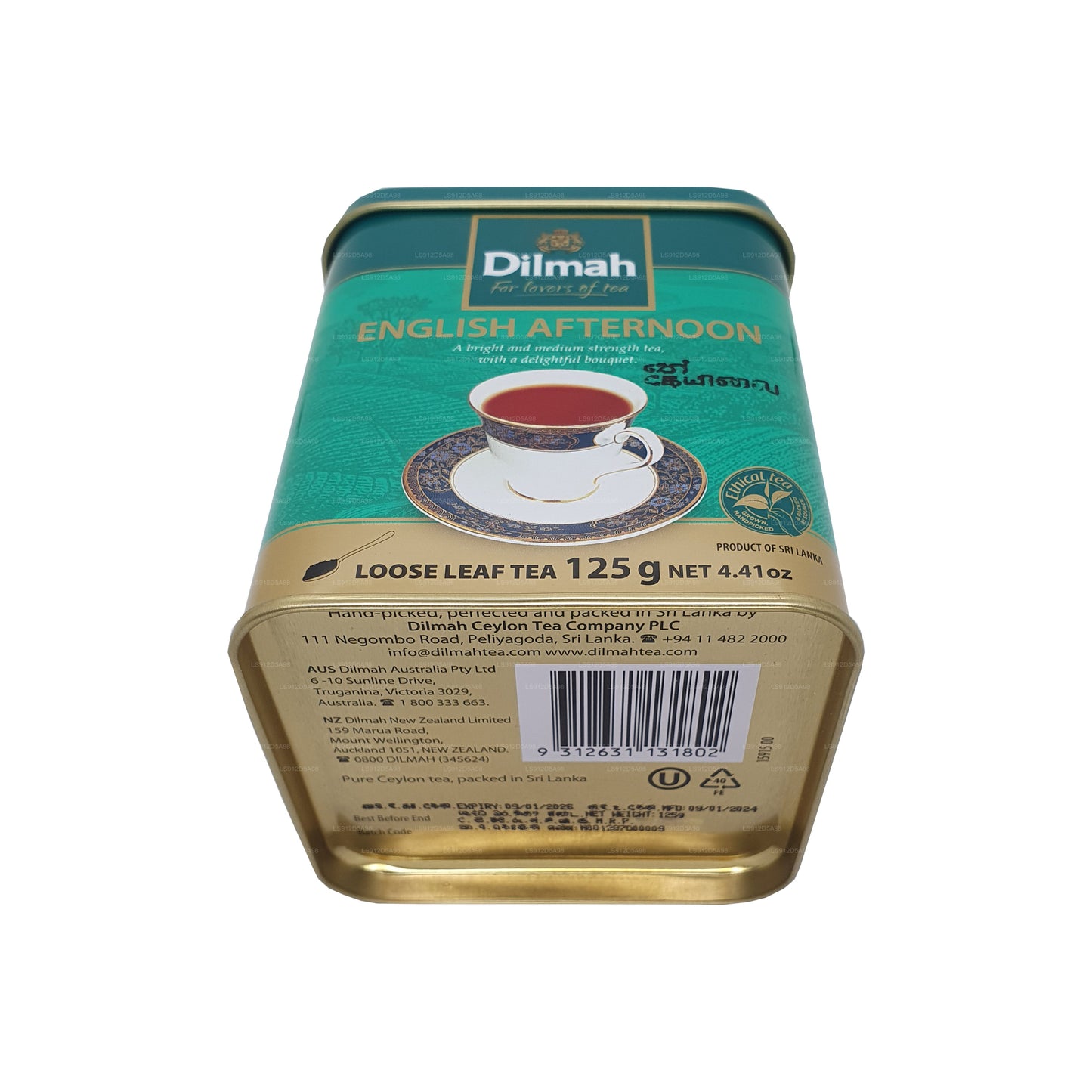 Tè in foglie sfuse Dilmah English Afternoon (125 g)