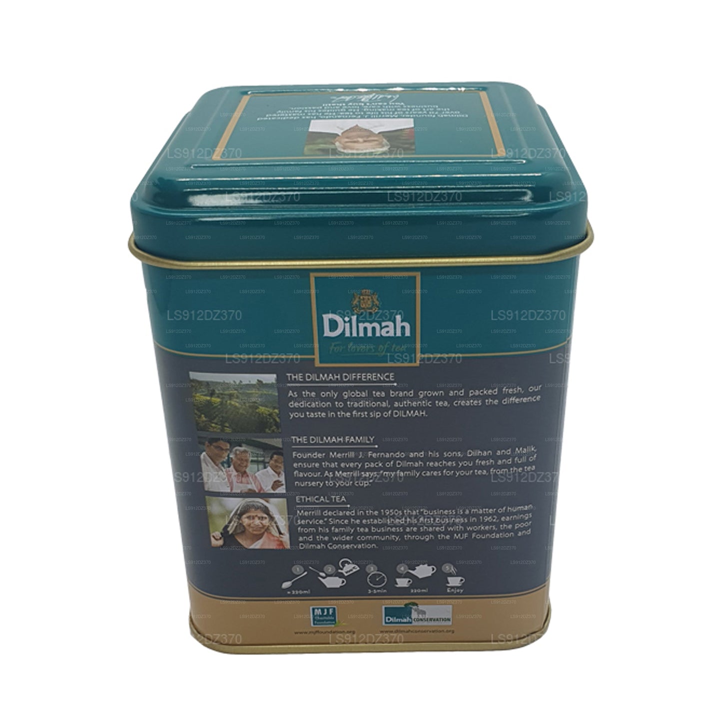 Tè sfuso Dilmah Earl Grey (125g)