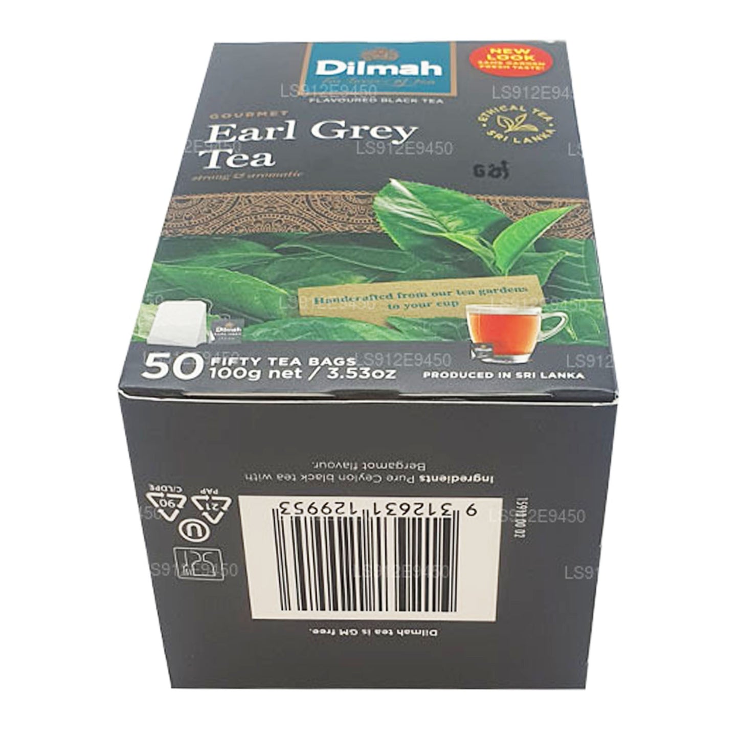 Dilmah Earl Grey 50 bustine di tè (100g)