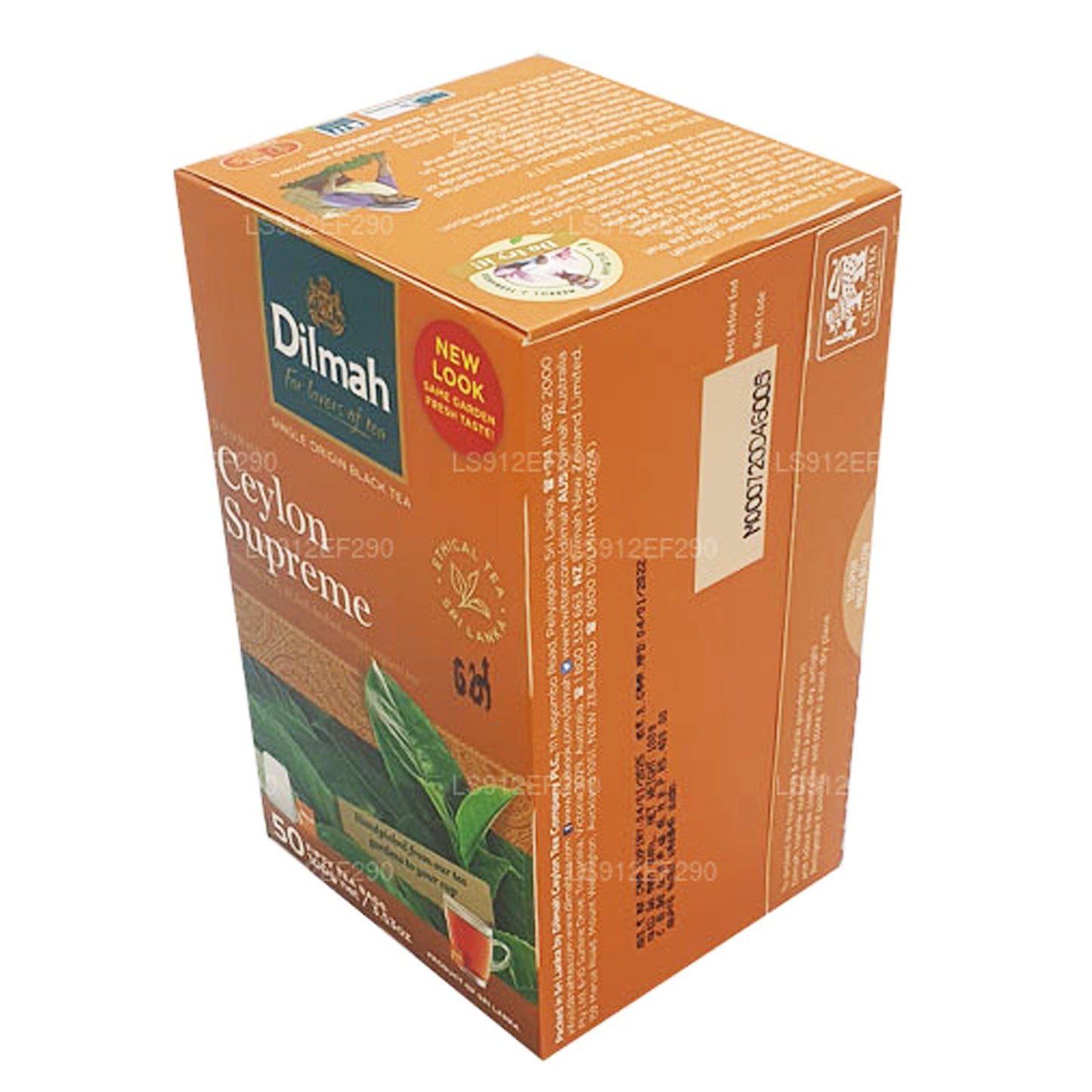 Dilmah Ceylon Supreme (100g) 50 bustine di tè