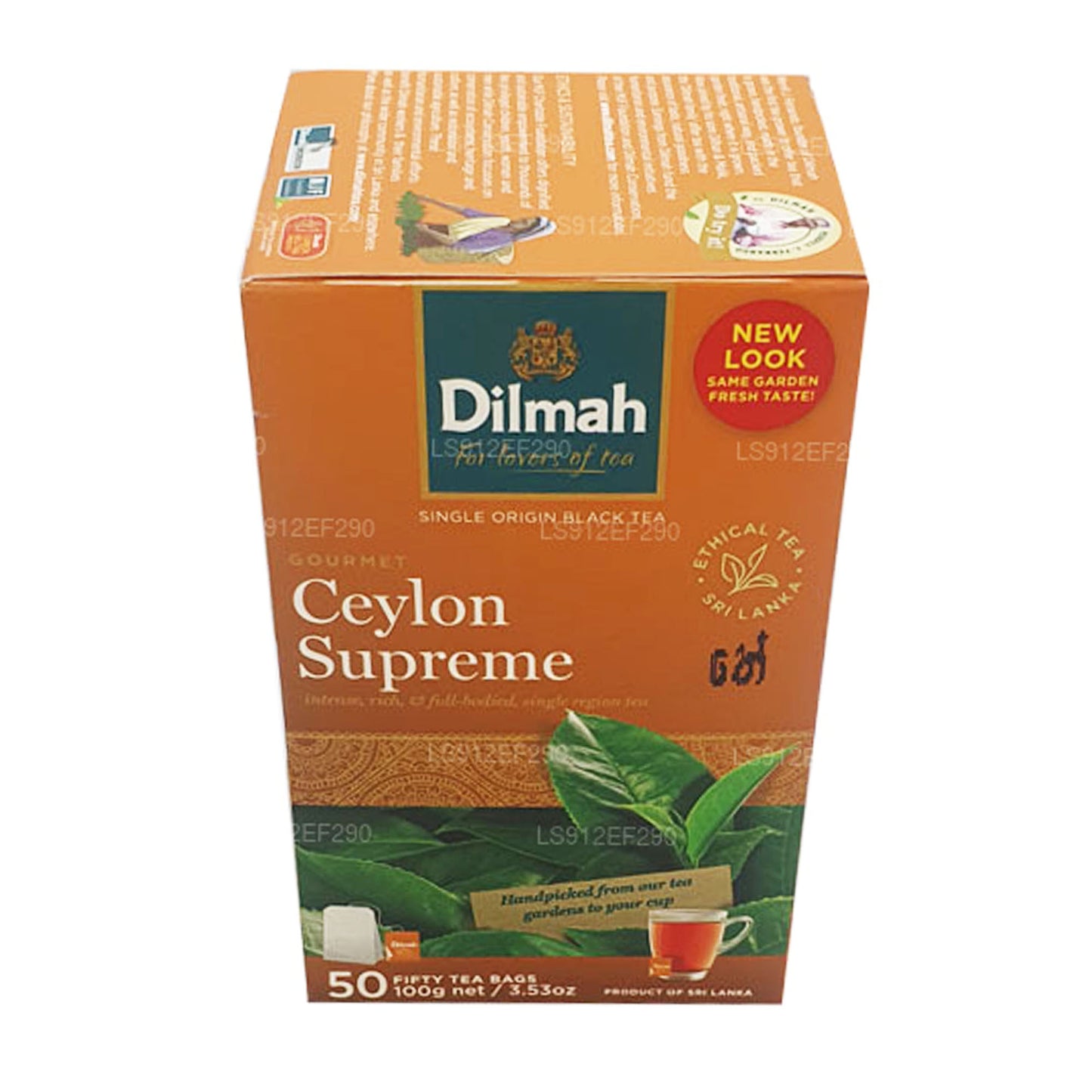 Dilmah Ceylon Supreme (100g) 50 bustine di tè