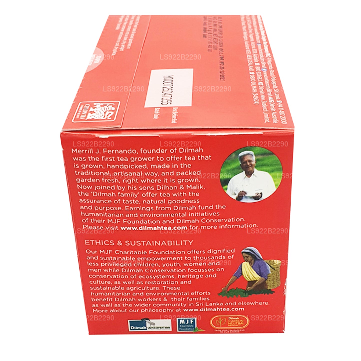 Dilmah English Breakfast Tea, 50 bustine di tè (100 g)