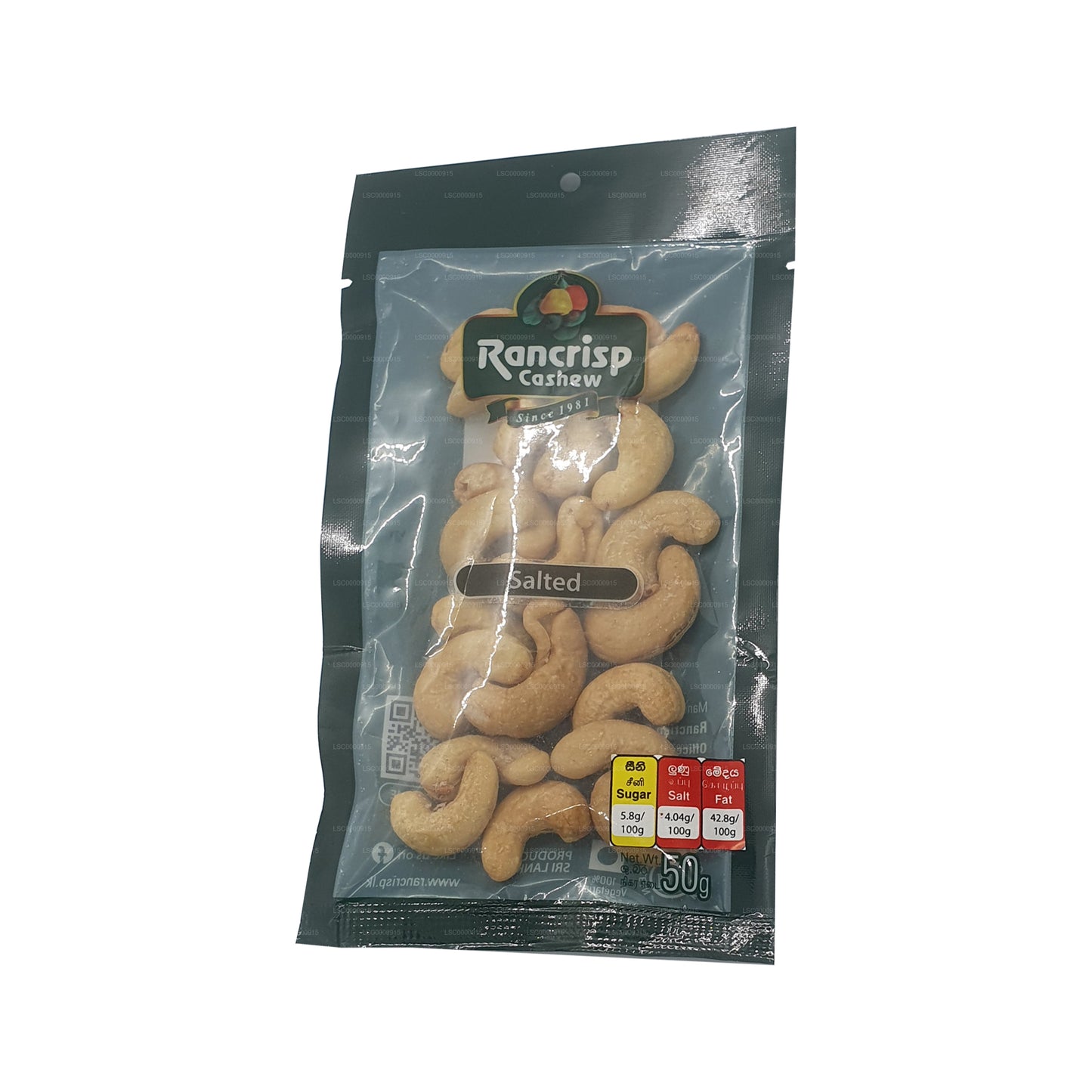 Rancrisp Salted Cashew Nuts