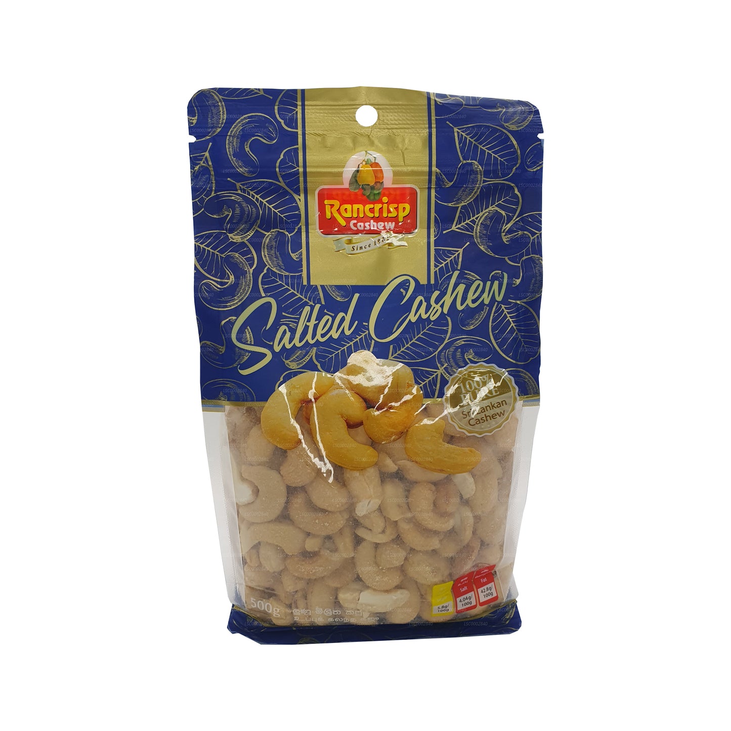 Rancrisp Salted Cashew Nuts