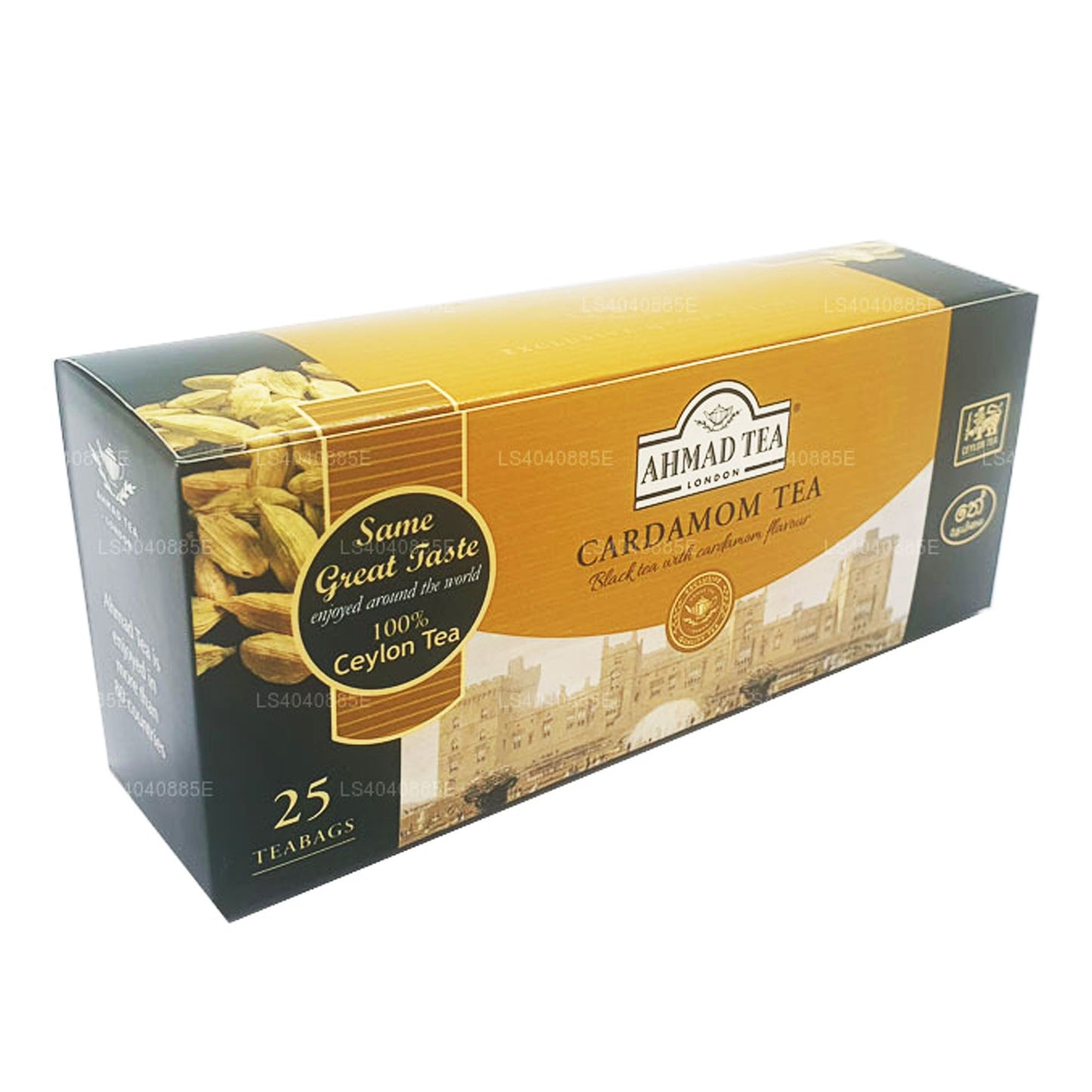 Tè al cardamomo Ahmad Tea (50 g) 25 bustine di tè