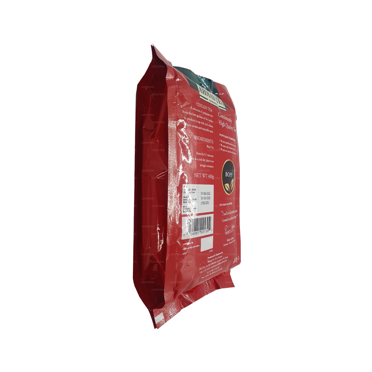 Tè Ahmad Ceylon Premium BOPF (400g)