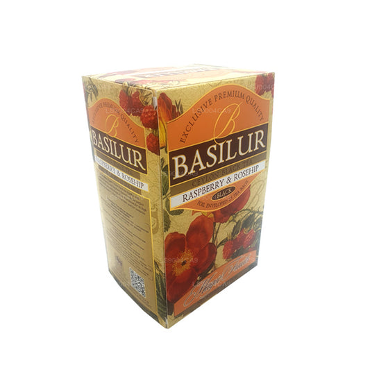 Basilur Magic Fruits Raspberry and Rosehip (50g) 25 bustine di tè