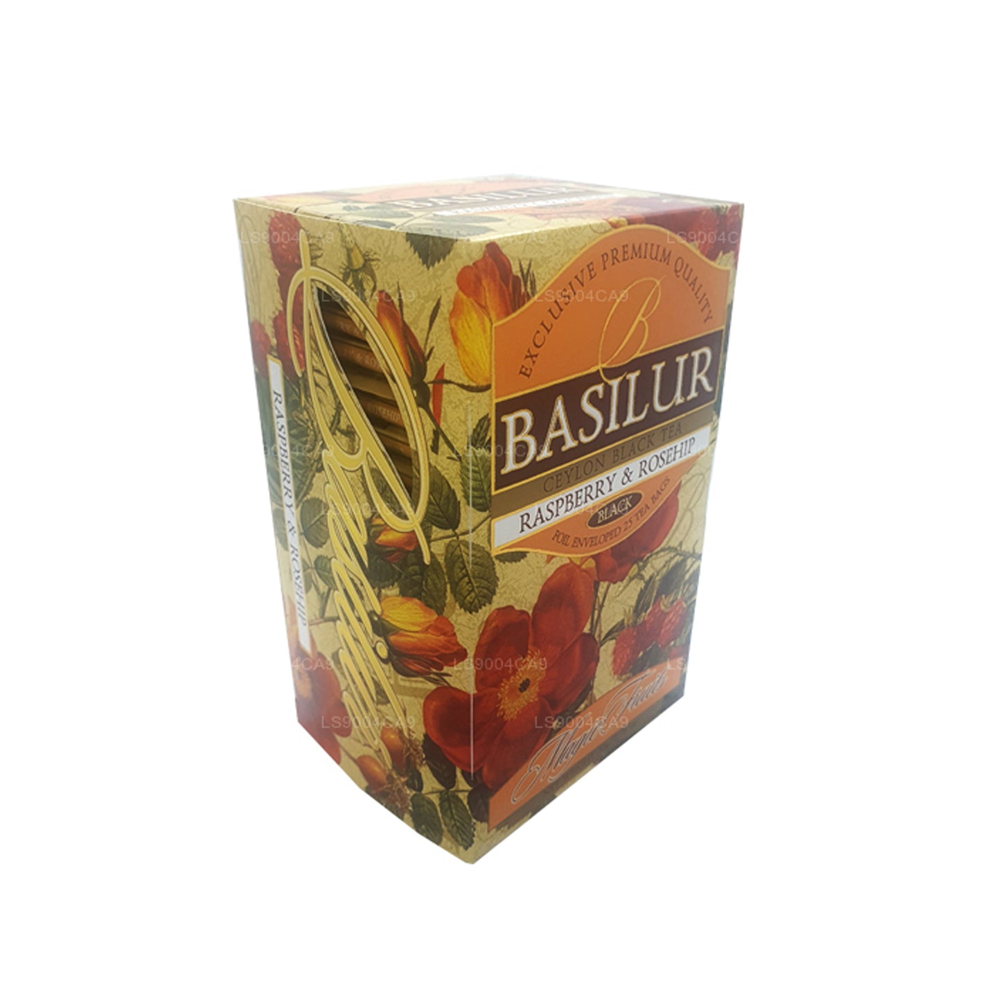 Basilur Magic Fruits Raspberry and Rosehip (50g) 25 bustine di tè